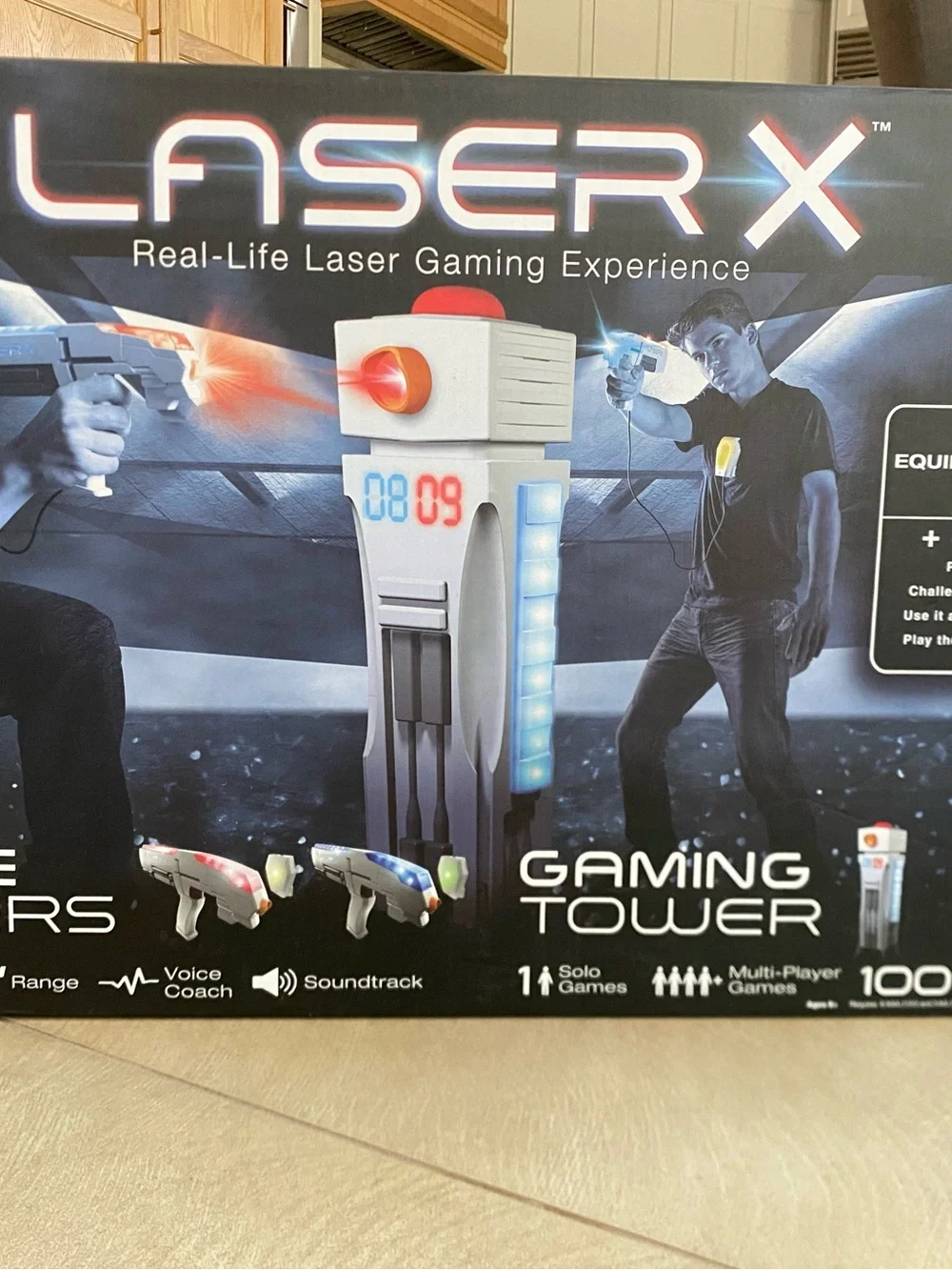 Laser Tag Set - 2 Guns & Sensors